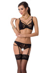 schwarzes Paulina Set von Passion Erotic Line