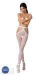 ouvert Strumpfhose S001 weiß von Passion Erotic Line