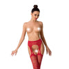 ouvert Strumpfhose S020 rot von Passion Erotic Line