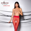 ouvert Strumpfhose TI OPEN 001 rot von Passion Erotic Line