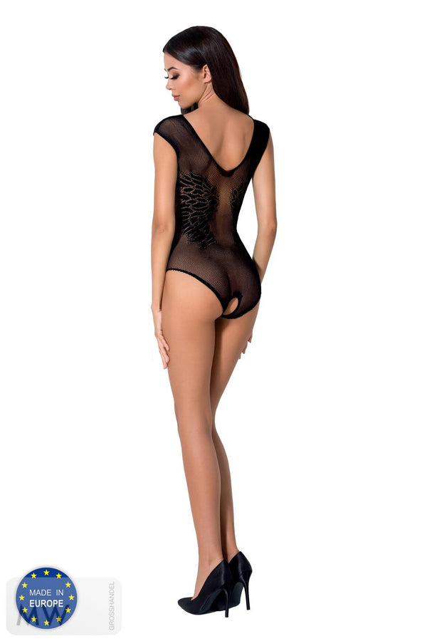 schwarzer ouvert Body BS064 von Passion Erotic Line