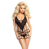 schwarzes Transparence Chemise von Provocative