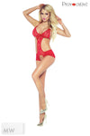 roter ouvert Body Lace Indulgence Body von Provocative