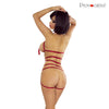 roter Harness Ouvert Slip PR7005 von Provocative