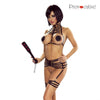 schwarzer Harness Bra PR6094